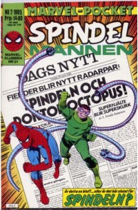 Marvelpocket nr 3 1985-2 Spindelmannen